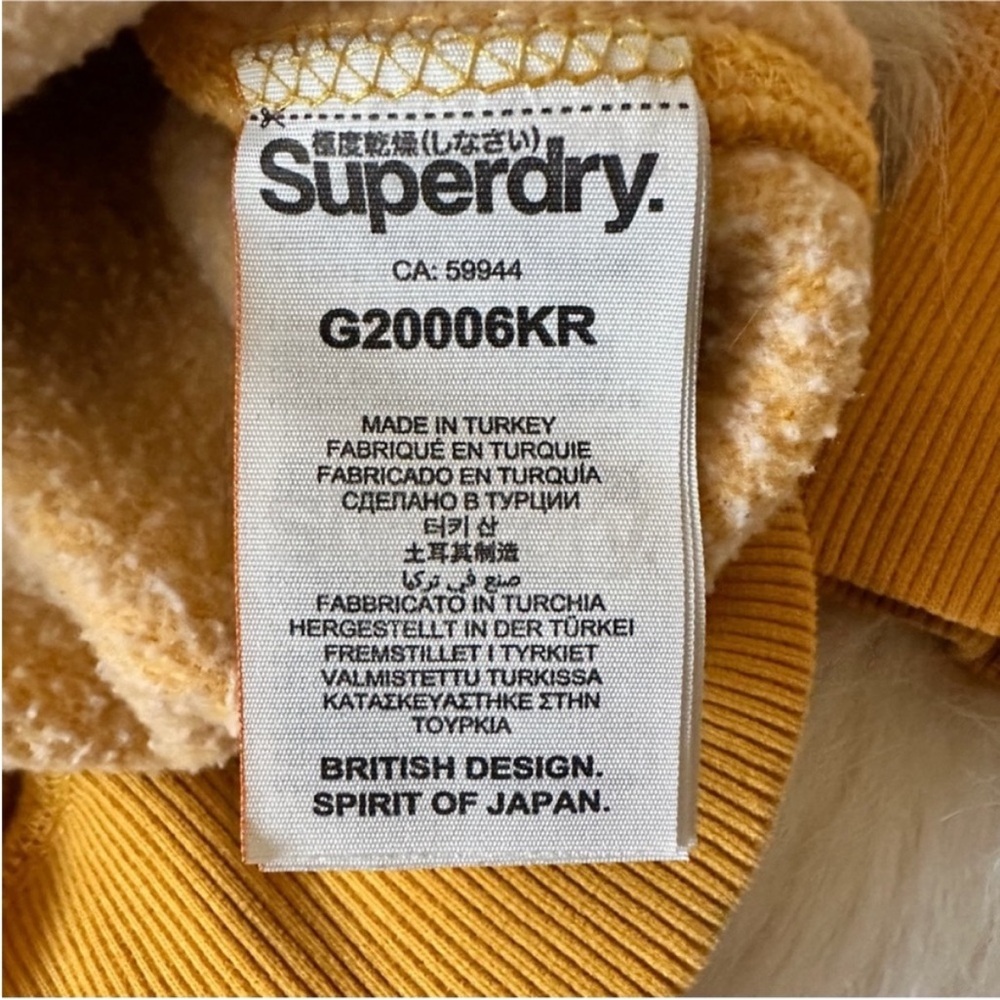 Superdry Japan Edition Vintage College Script Hoodie - Picture 3 of 8